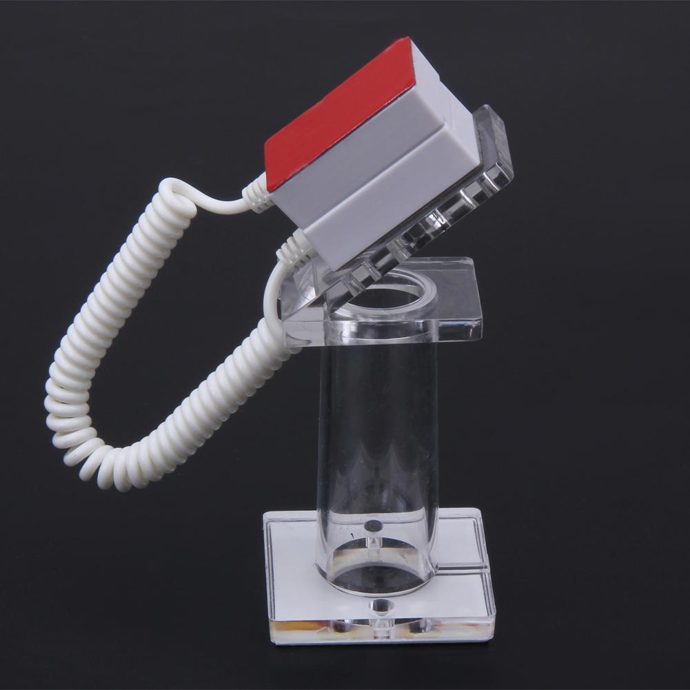 Oval-shaped Anti-theft Security Mobile Phone Display Stand Holder Spring