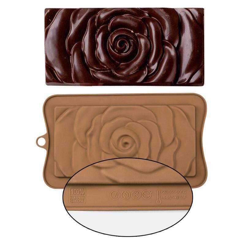 Silicone Flower Shaped Chocolate Mold Food-Grade Silicone Material BPA Free Mold