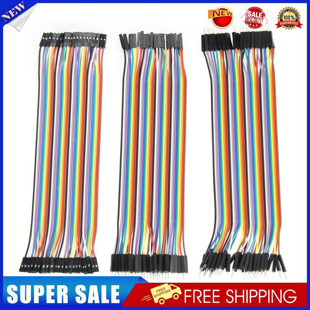 120pcs 20cm 2.54mm 1pin Jumper Wire DuPont Cable for Arduino