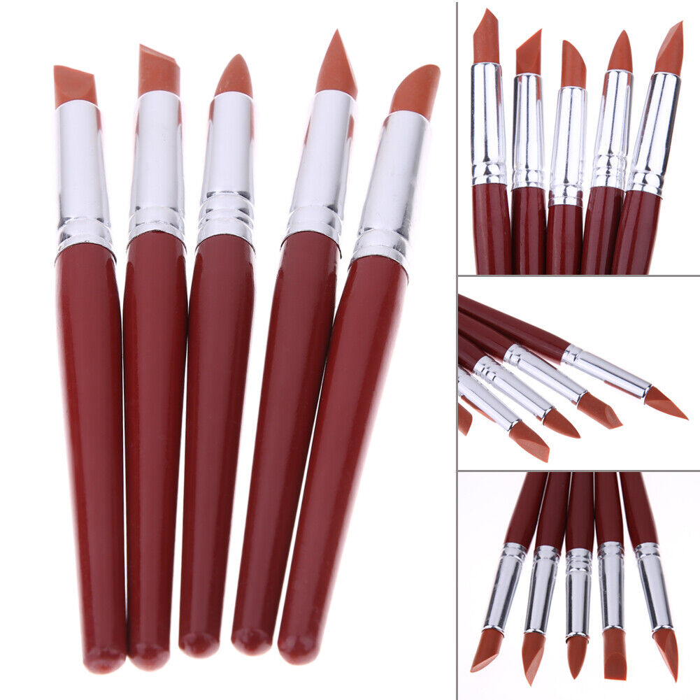 5 Pcs Pottery Clay Sculpture Carving Tools Art Craft Supplies Size L