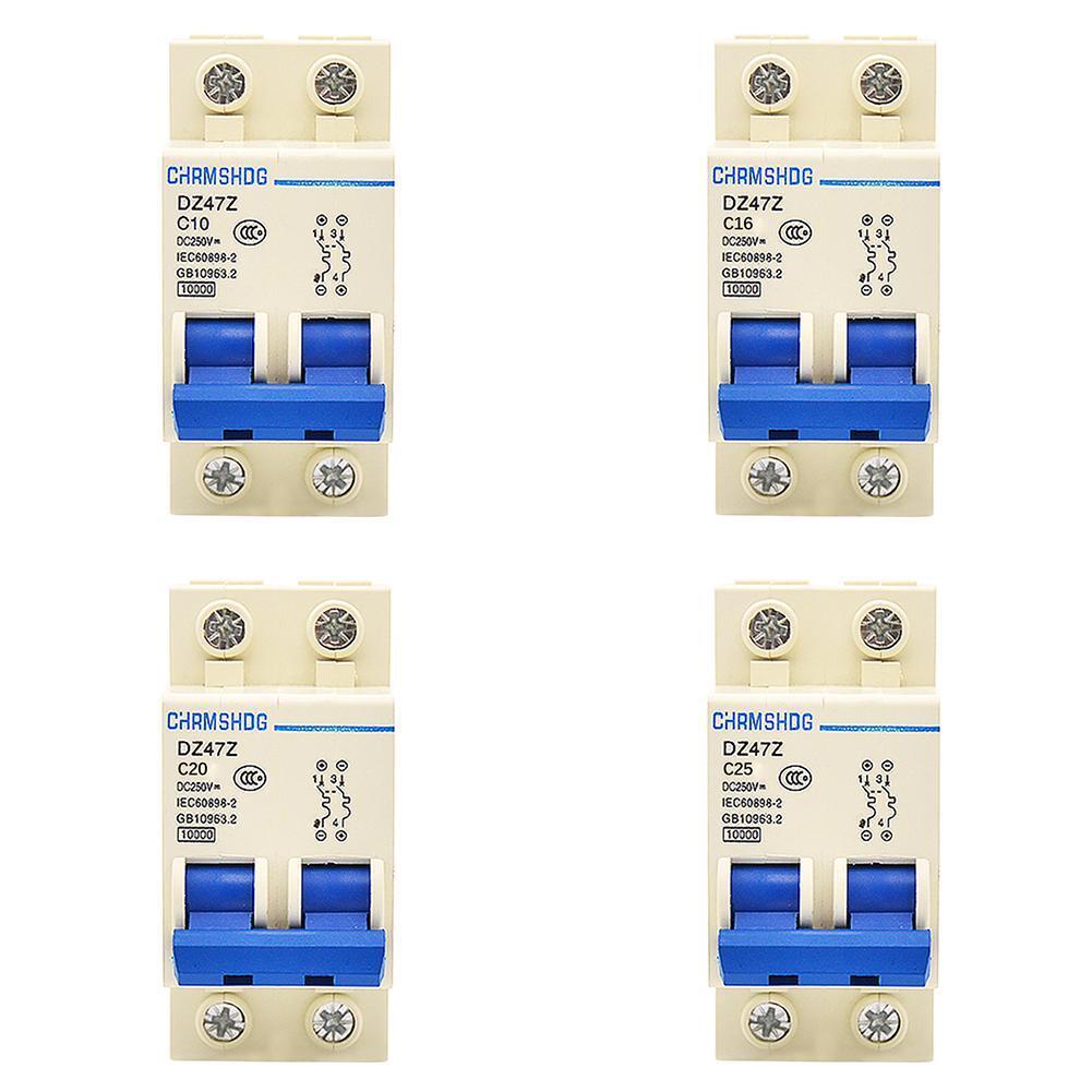 DZ47Z-63/2P Photovoltaic DC Circuit Breaker Protection Air SwitchX3(10A)