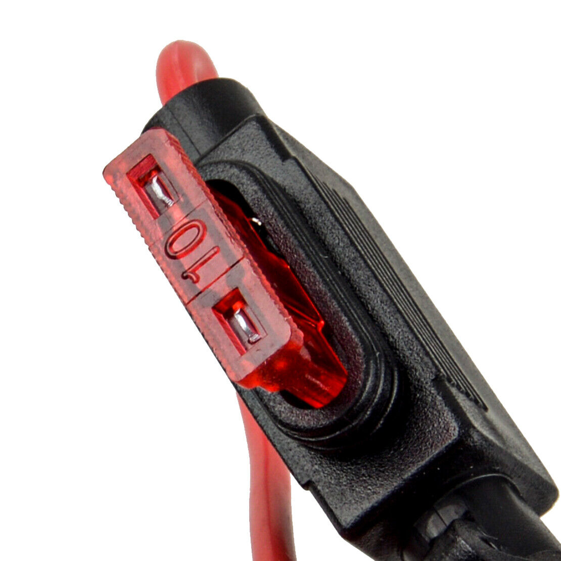 Motorcycle SAE to USB Dual Port Charger Cable Adapter Voltmeter Phone Tablets