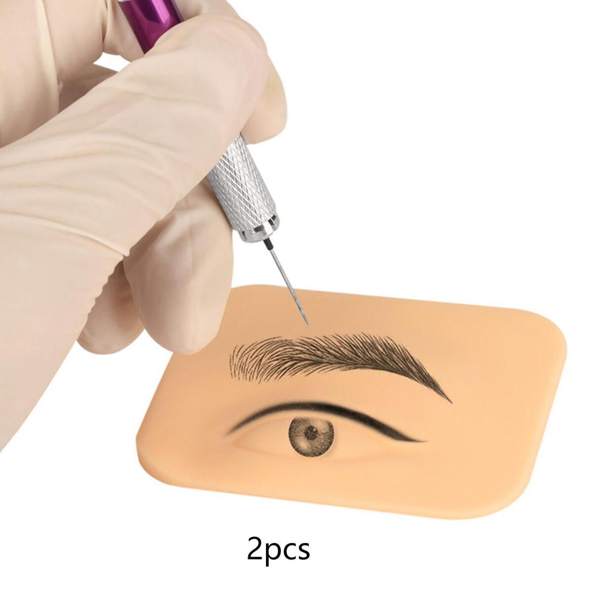 Silicone Tattoo Practice Skin for Eyebrows for Professionals and Beginners