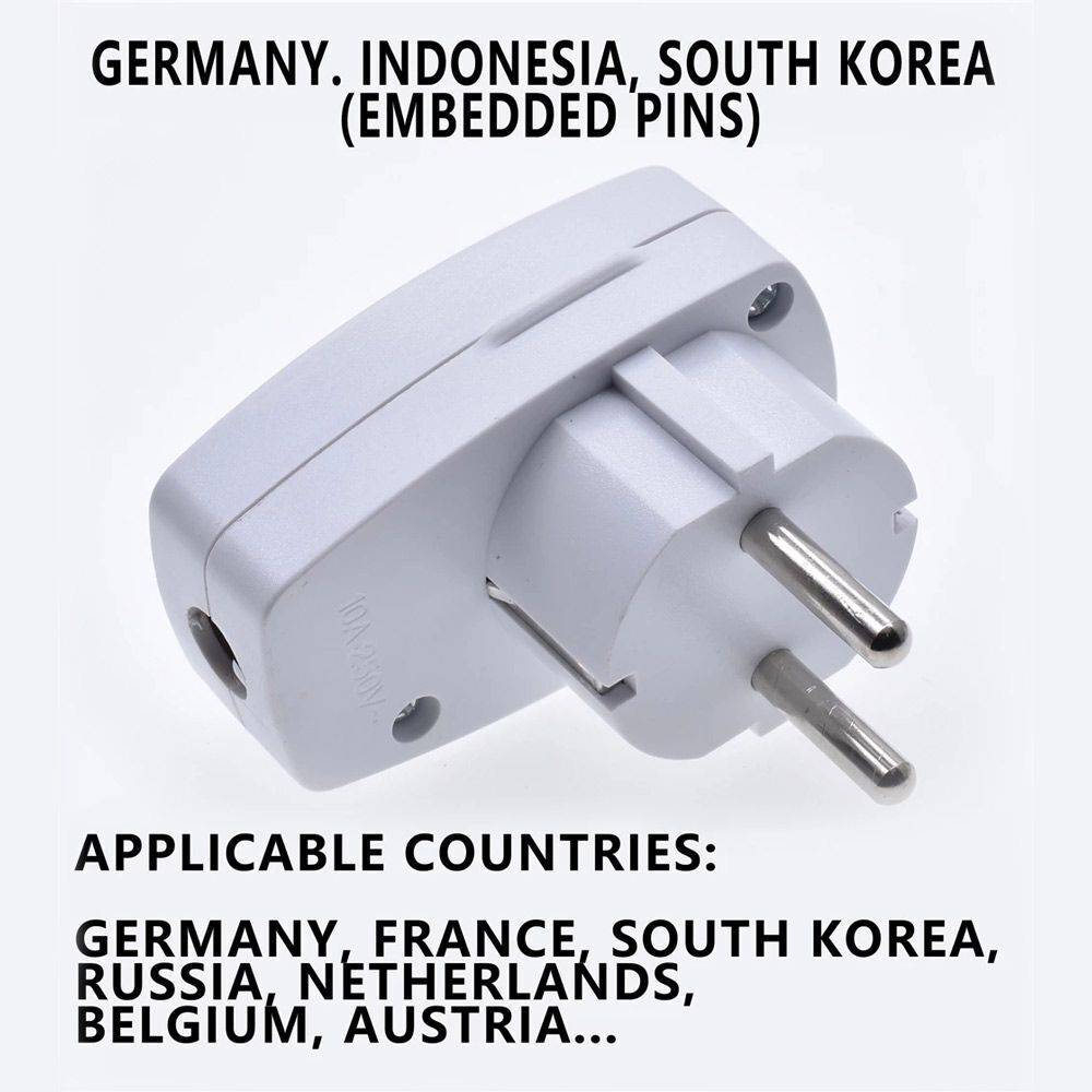 ON-OFF Rewireable Power Plug Receptacle Connector Plug Adapter Power Swtich