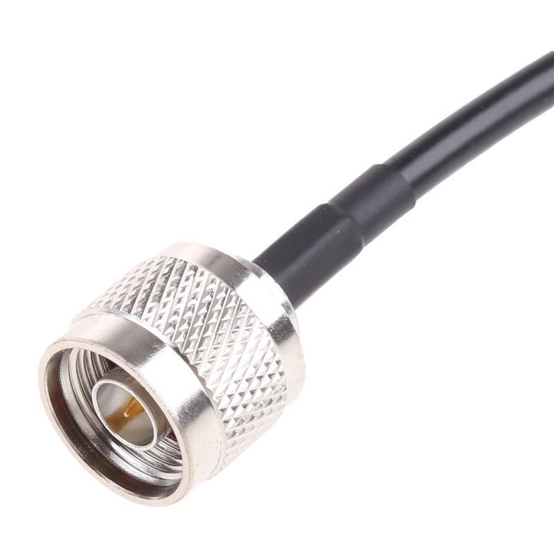 N Male to BNC Male Connector RF Coaxial Pigtail Cable RG58 for Handheld Radio