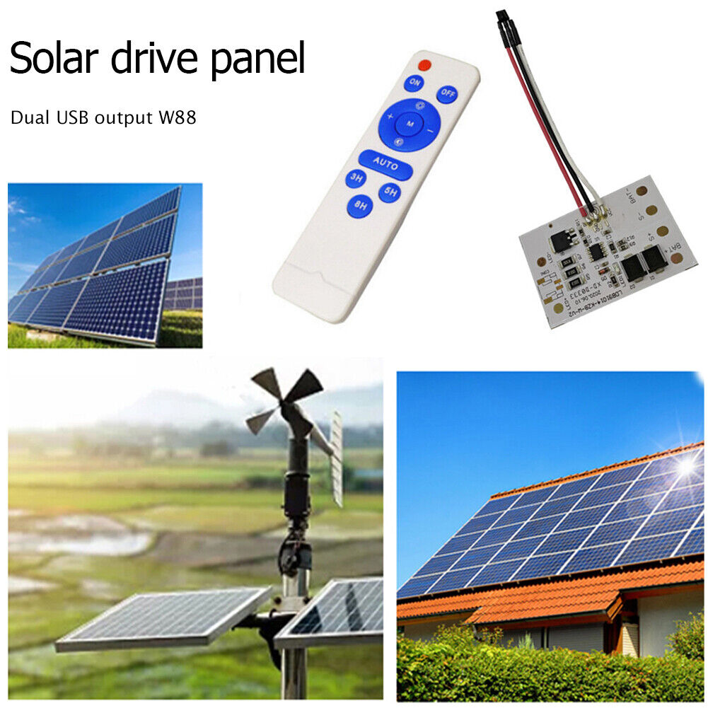 3.2V 3.7V Solar Ceiling Light Circuit Board Controller with Remote Control