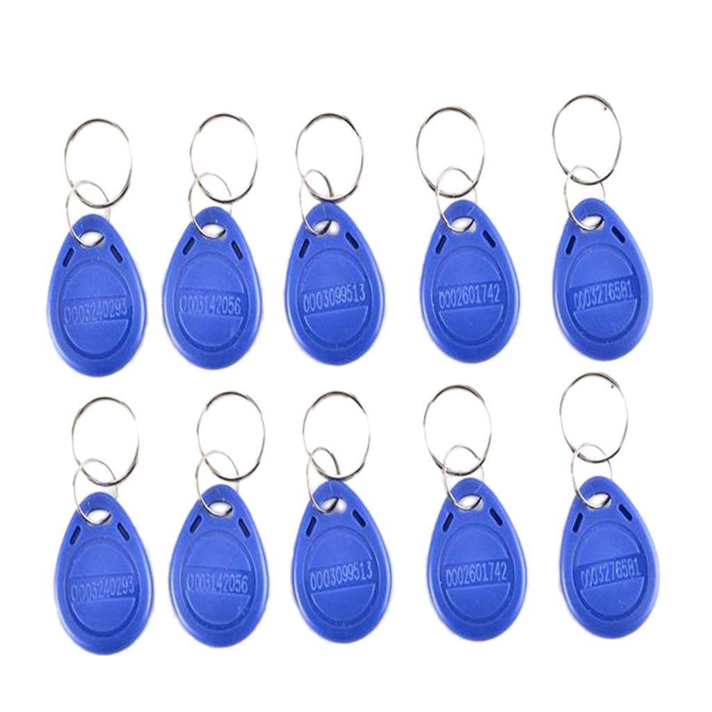 100 Pieces 125 KHz   EM4100 EM4102 Access Control System Key Fobs for Home