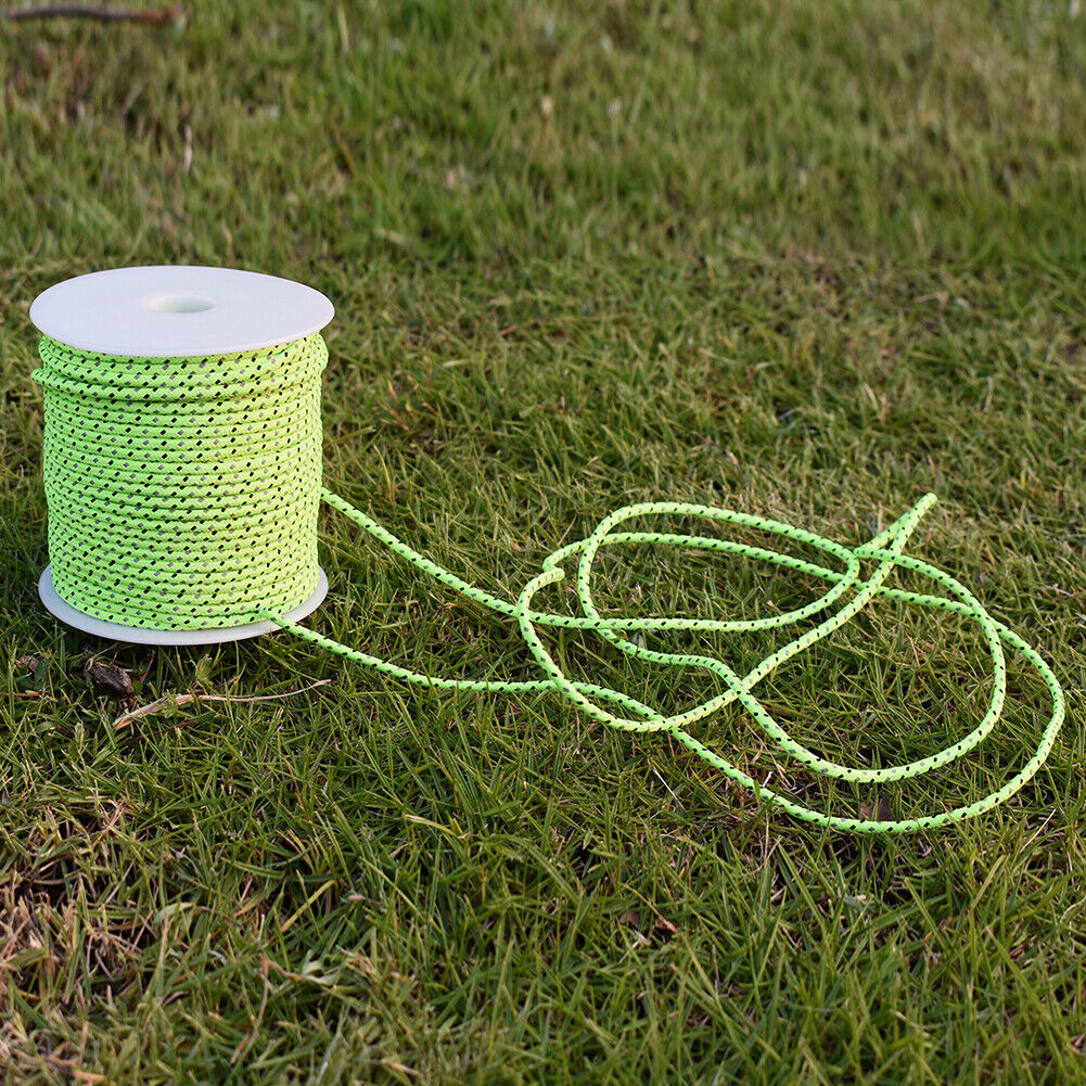 20m Survival Paracord 4mm Reflective Camping Parachute Cord Lanyard Rope
