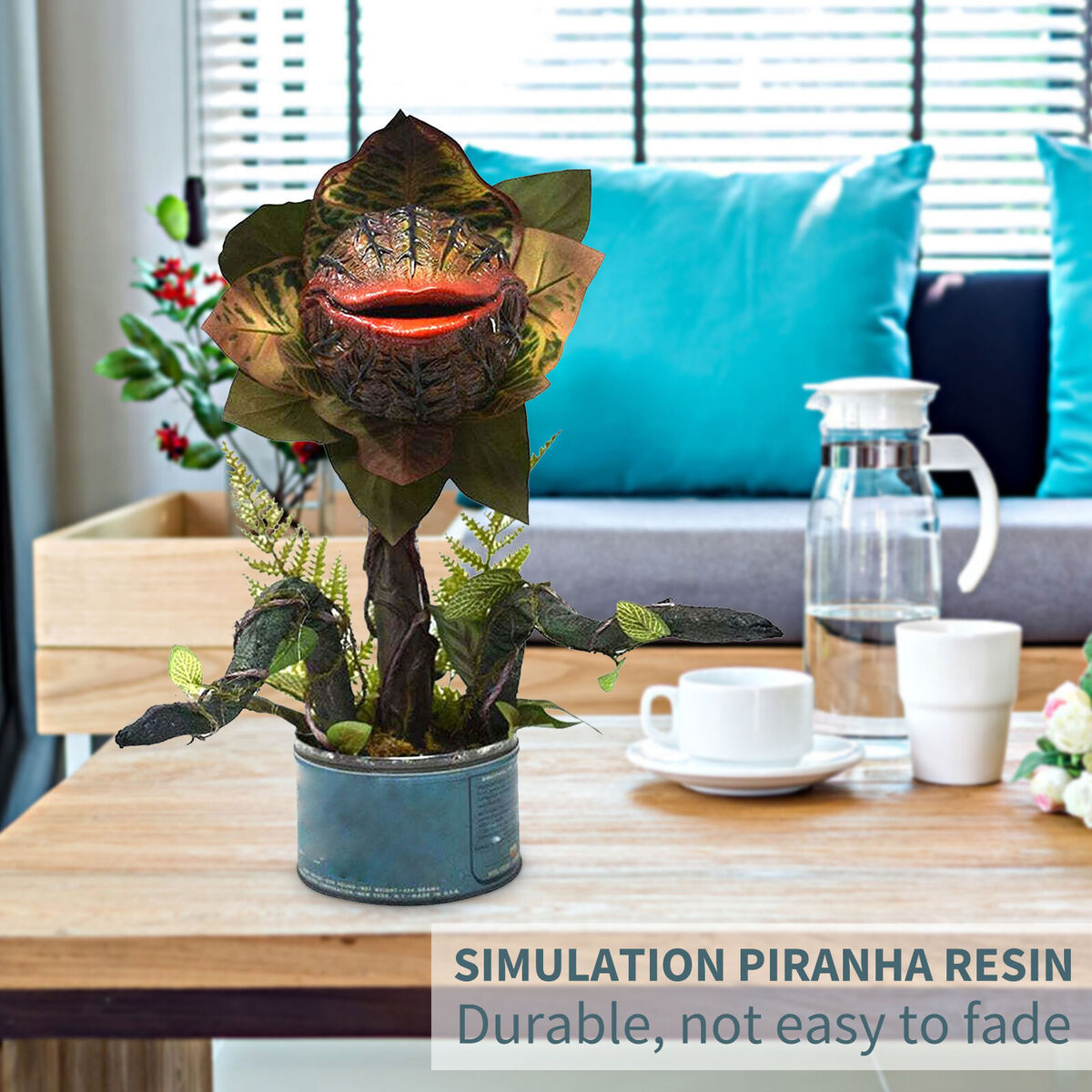 Corpse Flower Decor Chomper Realistic Sculpture Garden Flowerpot Decor