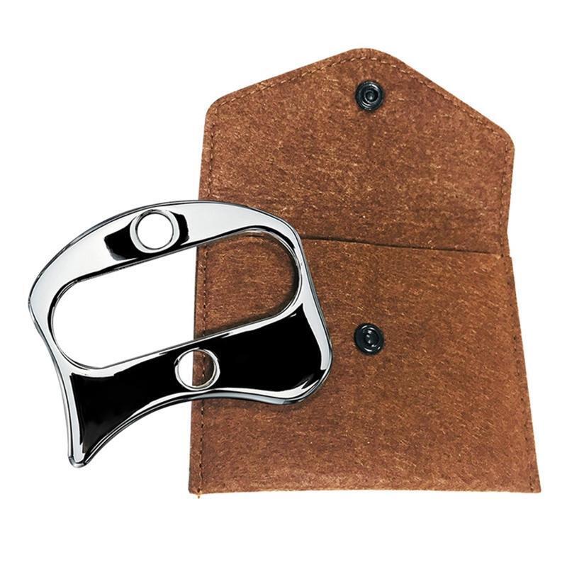 Handed Stainless Steel Scraping Board Body Scrapper Plate for Release Pain