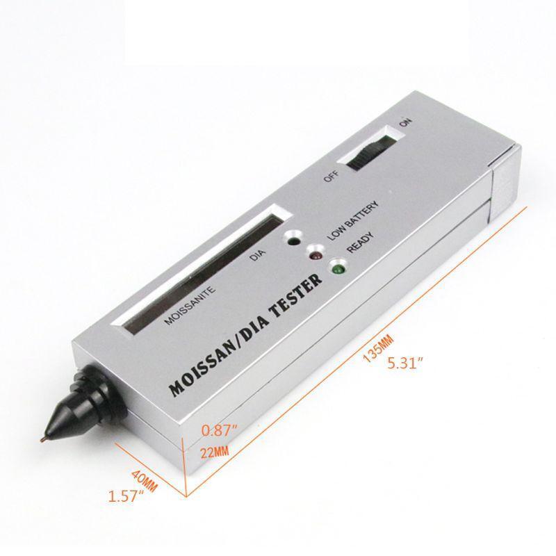 Jewelry Tools Diamond Selector LED Moissanite Tester High Accuracy Detector Pen