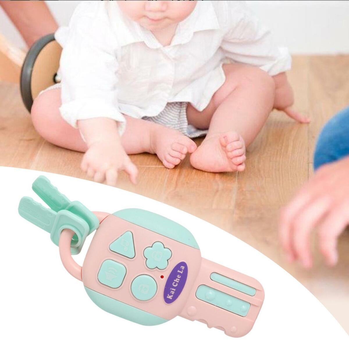 2 Pieces Musical Car Key  Battery Operated Music  for Birthday Gifts