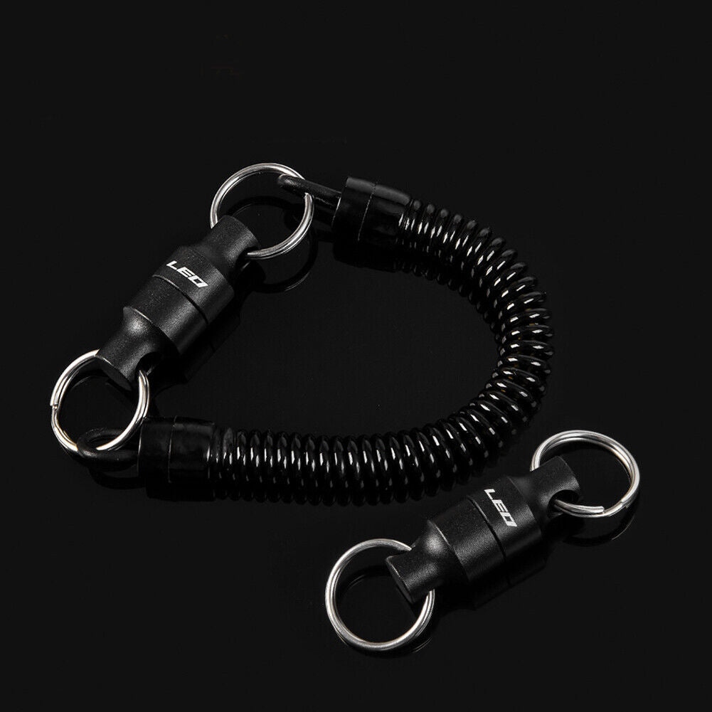Fly Fishing Magnetic Net Release Landing Net Holder Keeper with Lanyard