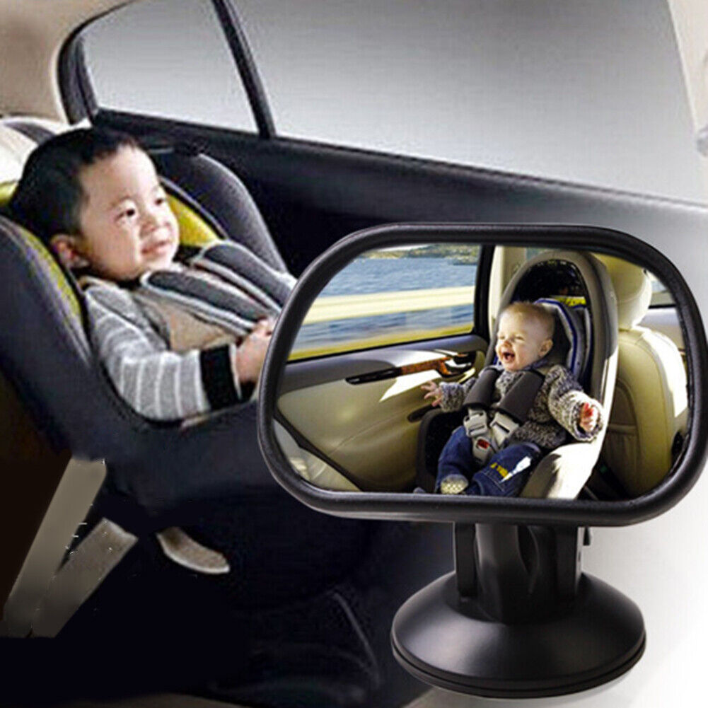 Car Back Seat Baby View Rearview Mirror Rearward Facing Safety Kids Monitor
