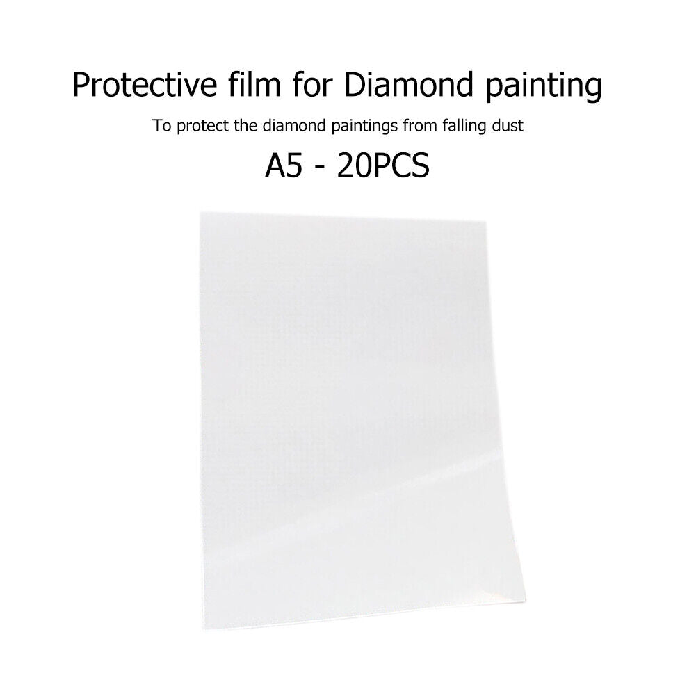 20pcs Release Paper Replacement Anti-Dirty DIY Diamond Painting Cover (A5)