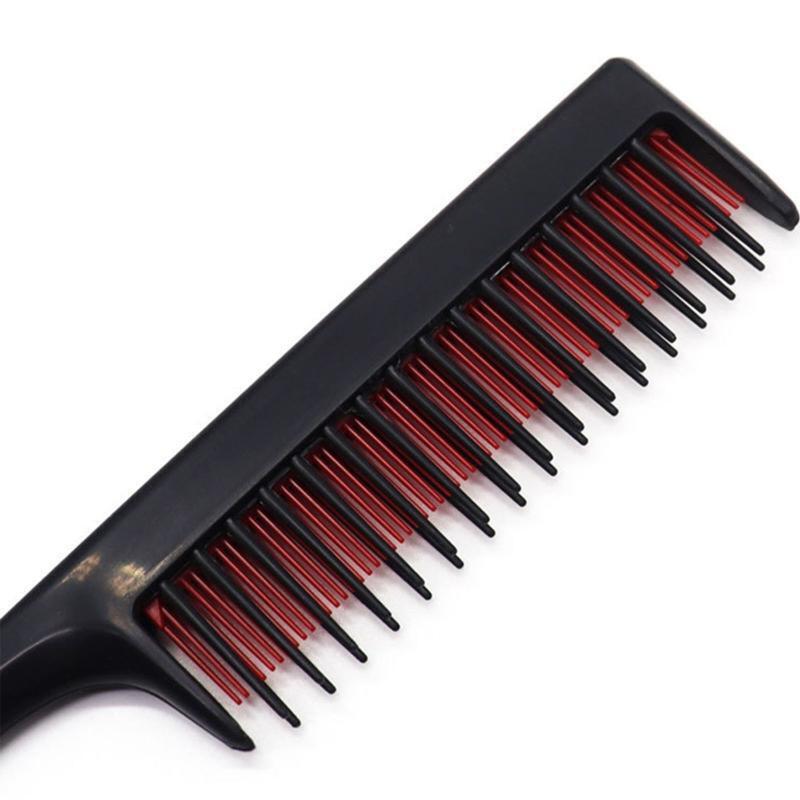 4pcs Rat Tail Comb Edge Brush Teasing Fluffy Hair Brush Styling for Women Kids