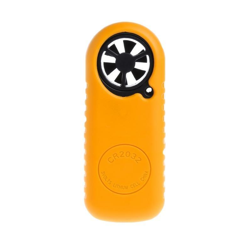 GM816 Mini Digital Anemometer Wind Speed Temperature Tester w/LCD Backlight