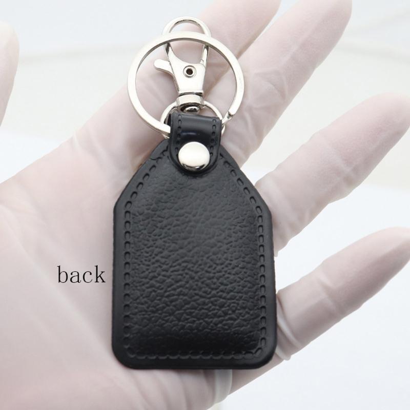 PU Leather Keyhook Simple Keyrings for Christians to Wear with Good Wishes