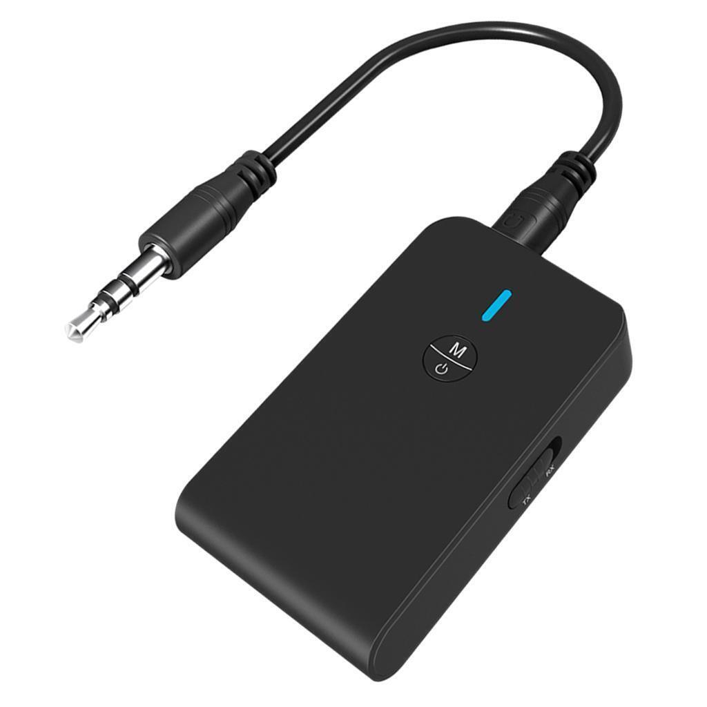 5.0 Transmitter Receiver Adapter for TV Headphone PC Audio Speaker
