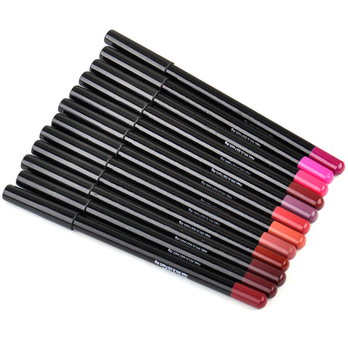 12x 12Color Magic Beauty Lipliner Cosmetic Makeup Lip Liner Pencil Women Girl Li