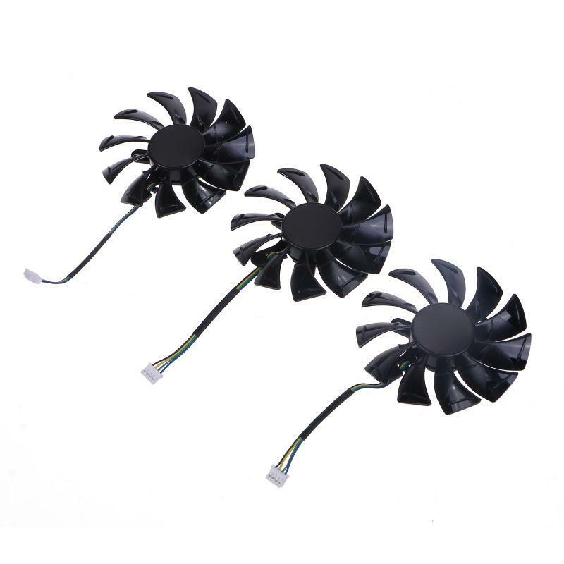 3PCS 87MM Graphics Card Cooling Fan GA91S2H 4Pin 12V Cooler for ZOTAC RTX3090
