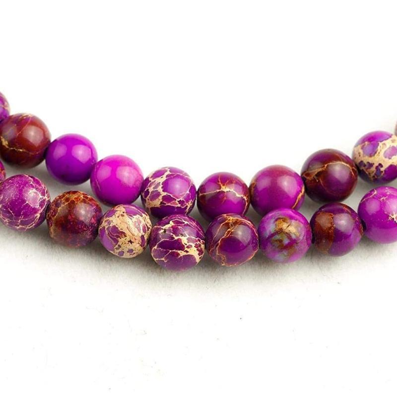 108 Mala Beads Wrap Bracelet Necklace with Lotus Pendant Fashion Jewelry Gifts