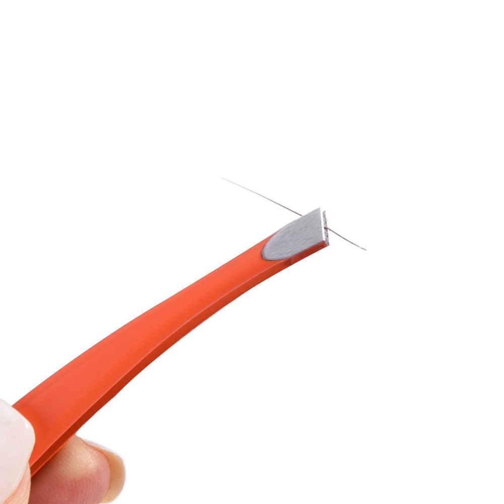 Beauty Eye Brow Trimmer Hair Removal Slanted Puller Eyelashes Eyebrow Tweezers