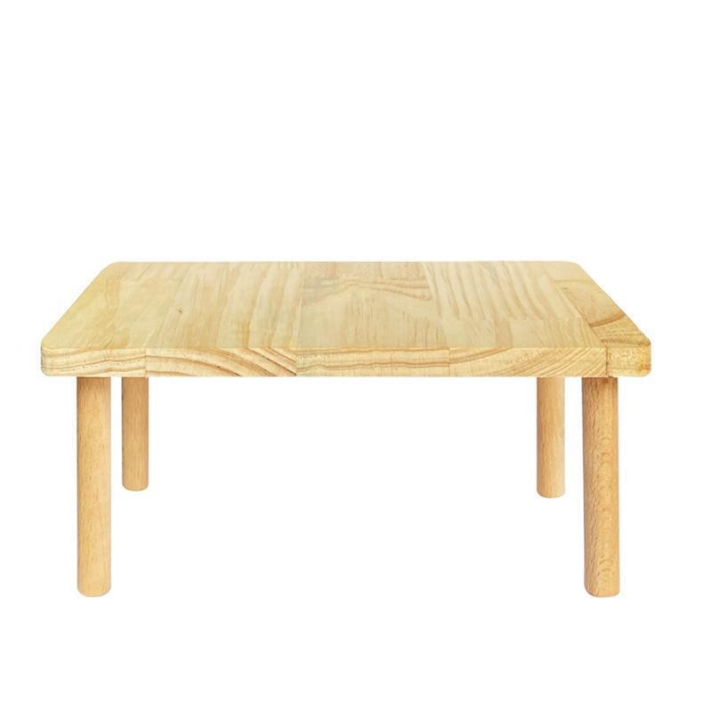 Natural Wood Stand Hamster Activity Platform with Pillars Easy to Install