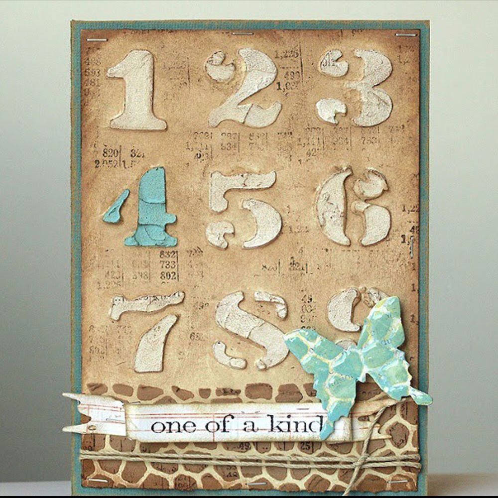 DIY Crafts Embossing Template Walls Painting Scrapbooking Layering Stencils