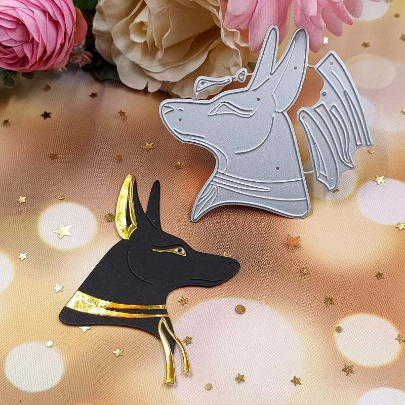 Dog Metal Cutting Dies Stencil DIY Scrapbooking Album Paper Card Template Mold