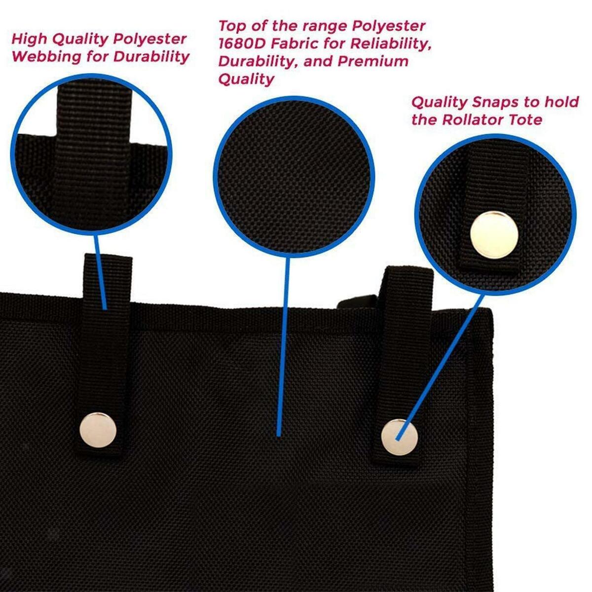 Underseat    Insert 4 Inner Pockets Large Foldable Tote
