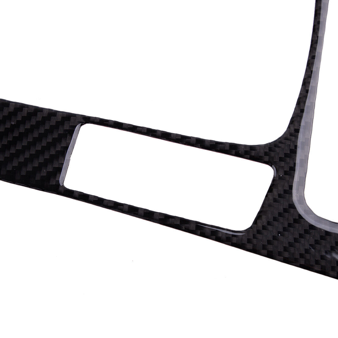 Carbon Fiber Center Control Gear Shift Panel Cover Trim Fit For Audi A4 A5