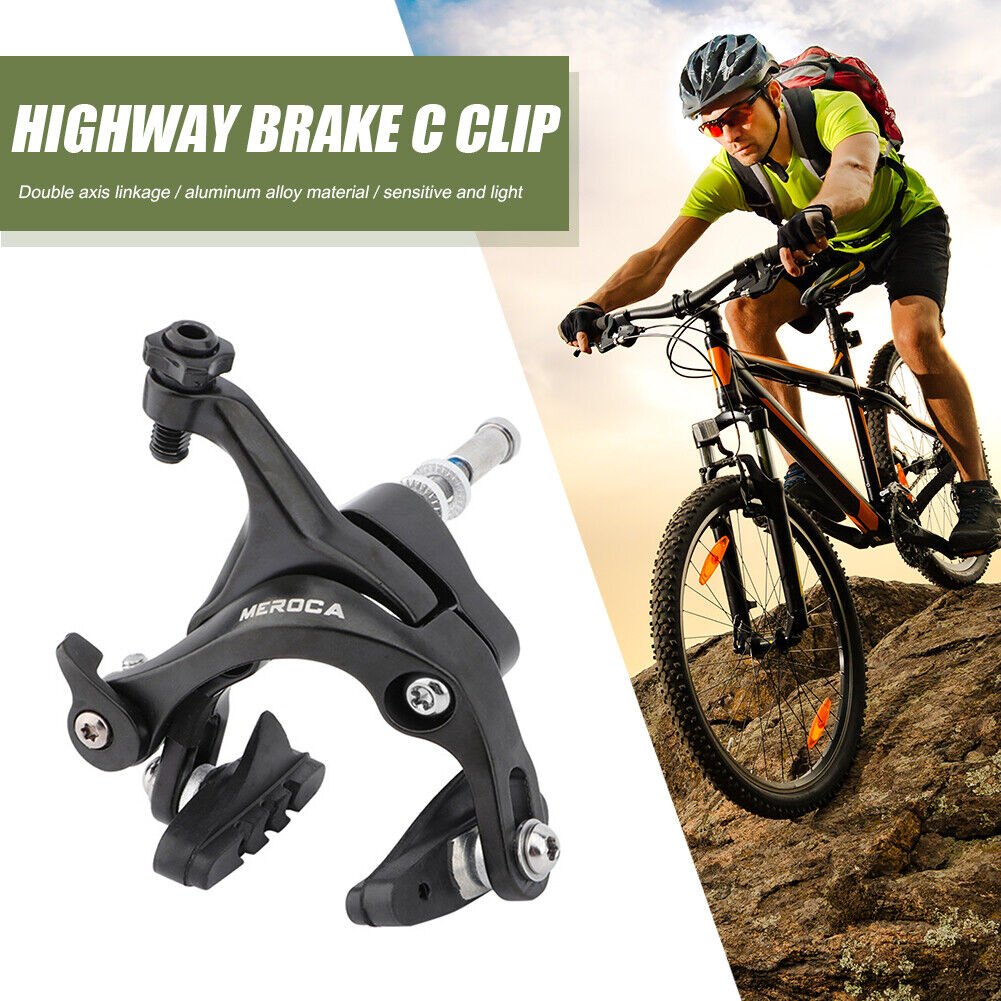 Aluminum Road Bicycle C Brake Caliper Bike Front Rear Brake Handles (Front)