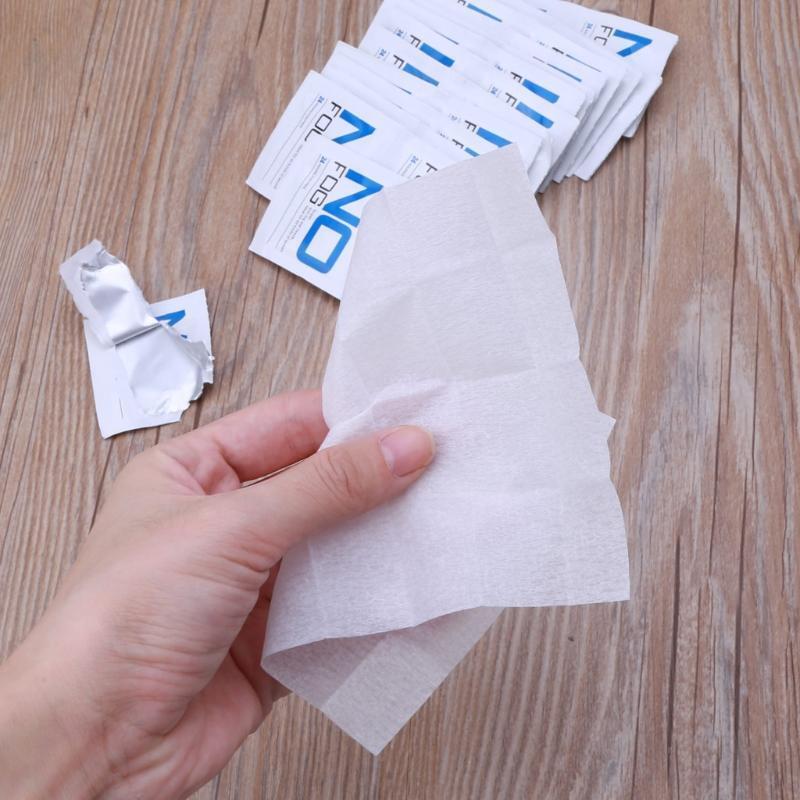 Practical Anti-fog Glass Cleaner Microfiber Glass Cleaning Wipes for Lens Phone