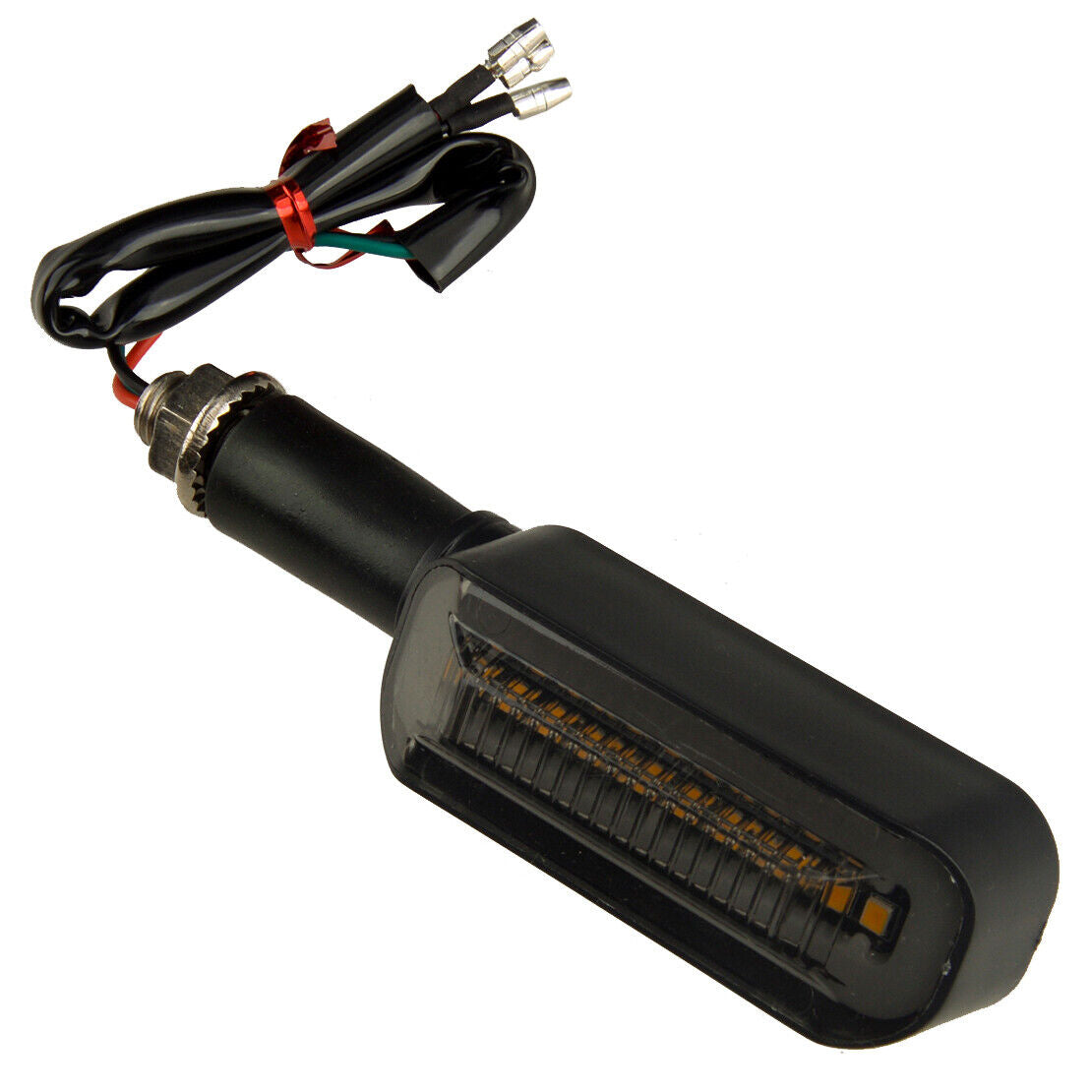 2x Sequential Amber LED Turn Signal Light Indicator White Ruunig Tail Lamp Part
