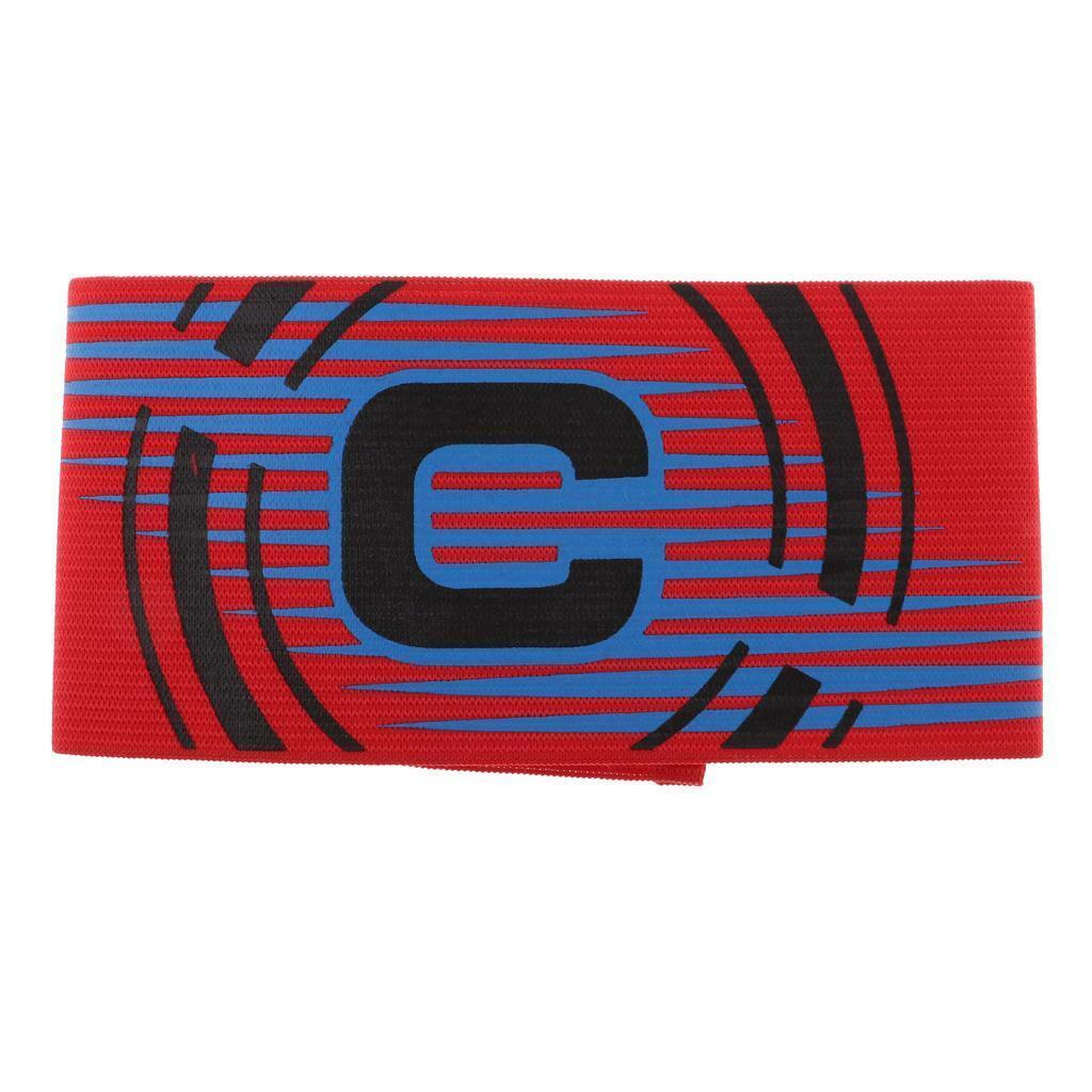 Armband Football Sports Arm Band Hockey Rugby Anti- Red
