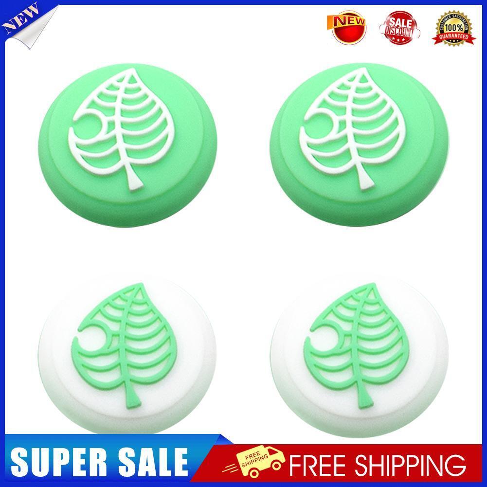 4pcs Silicone Thumb Grips Analog Stick Covers for Nintendo Switch / Lite