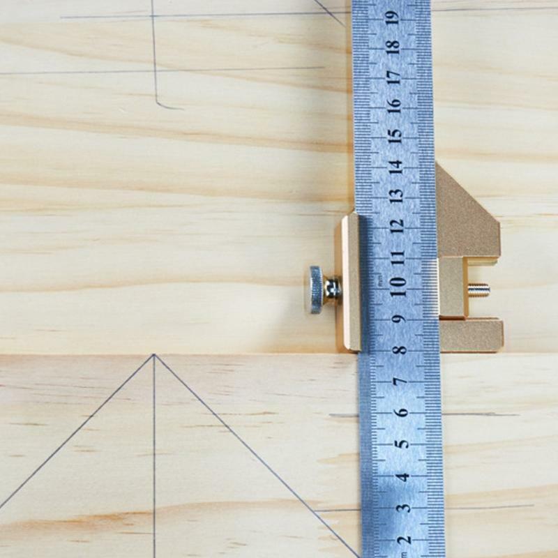 Aluminum Alloy Positioning Block for Line Scribe Angle Scriber Steel Ruler