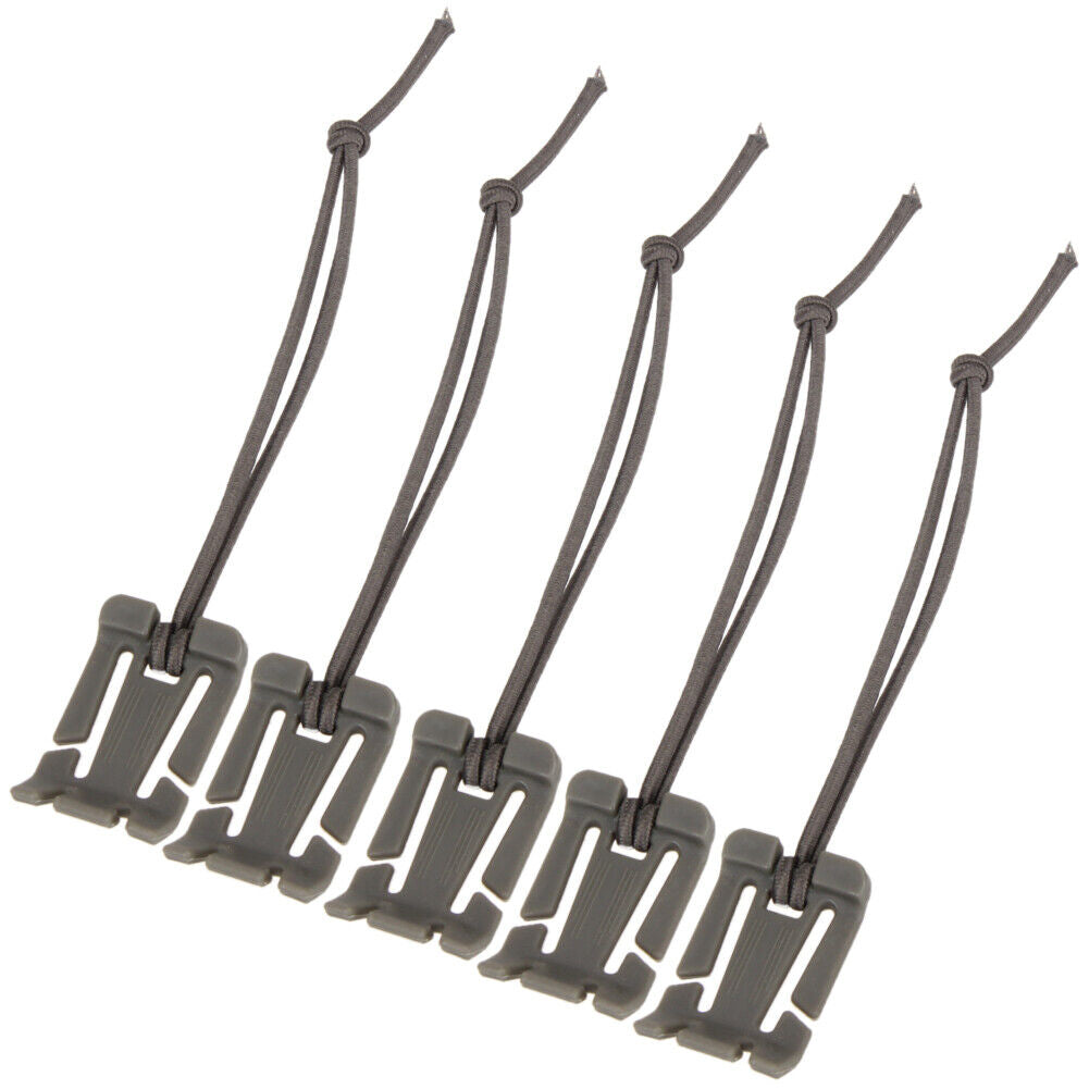 5X EDC Tool Backpack Carabiner Molle Buckle Clip Winder (Green)
