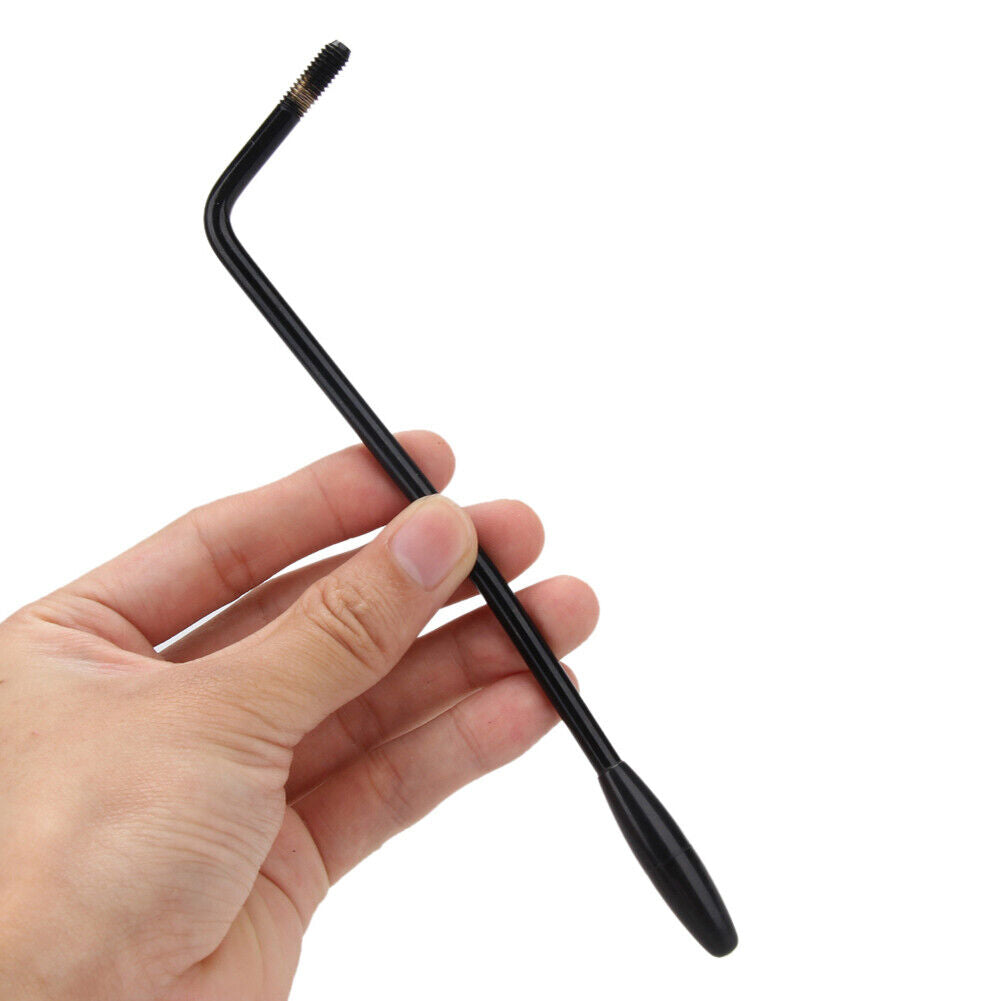 6mm Tremolo Arm Whammy Bar w/ Tips Electric Guitar Instruments Part (Black)