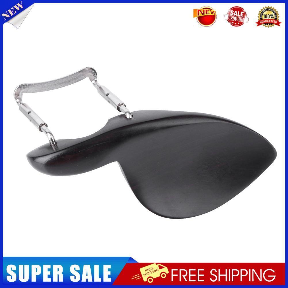 1pc Ebony Wood Fiddle Chin Rest Chinrest for 3/4 4/4 Violin Black