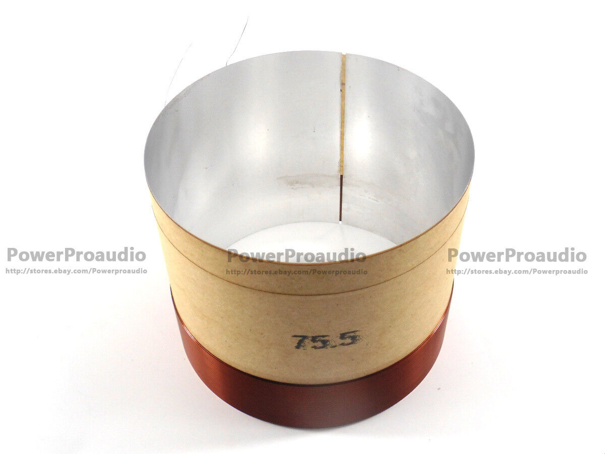 2Pcs (1Pair)75.5mm ASV Bass voice coil for MD Series Speaker 300w 8ohm