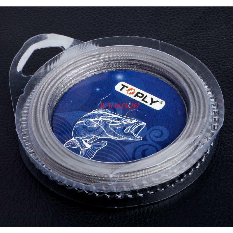 7 Strands Stainless Steel Fishing Wire Trace With Coating Leader Jigging Line