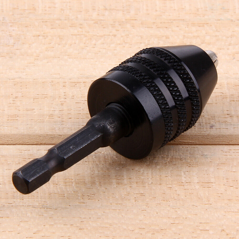 0.6-8mm Keyless Drill Chuck Screwdriver Impact Driver Adaptor Hex Drill