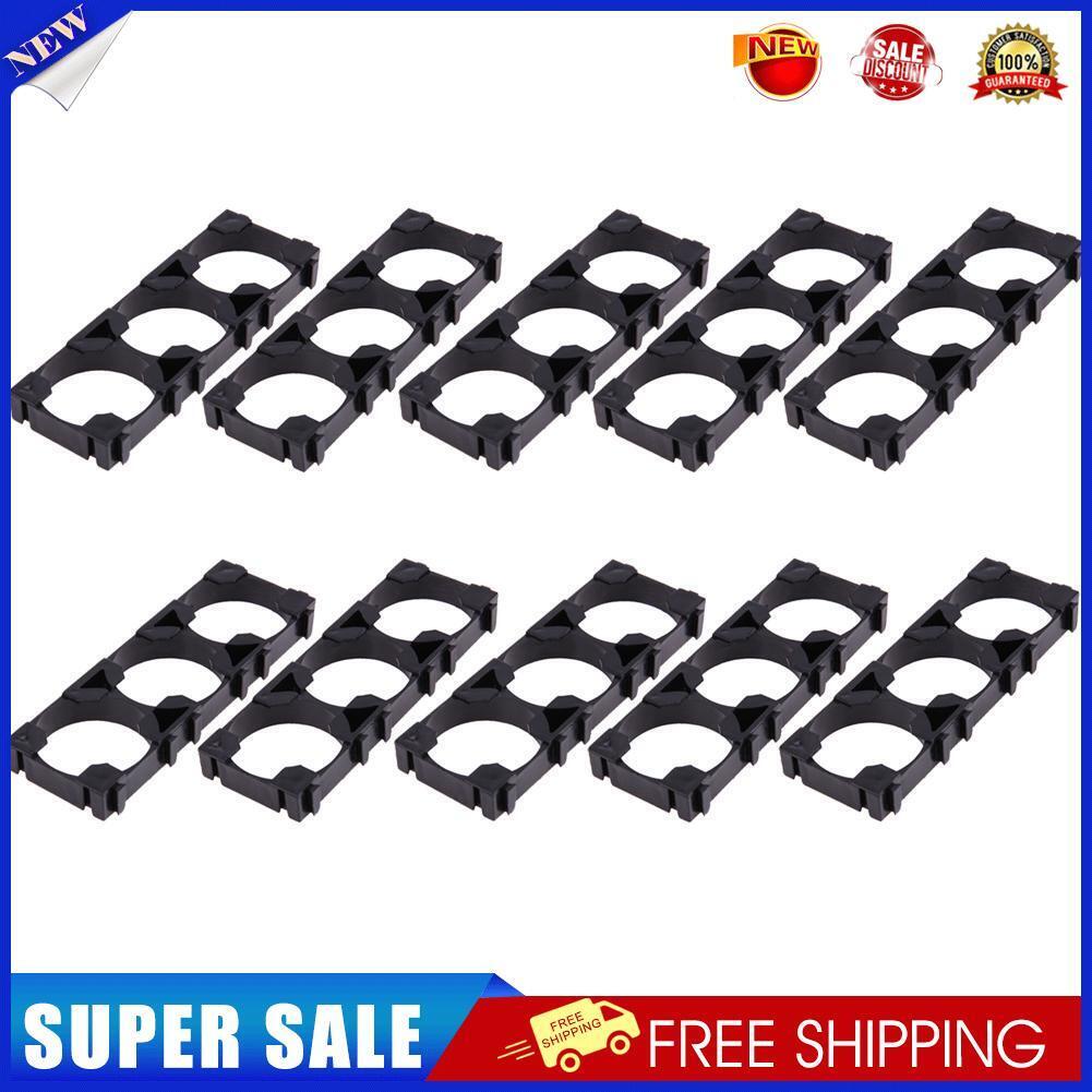 10Pcs 26650 3x  Lithium Battery Triple Holder Bracket For Diy Battery Pack