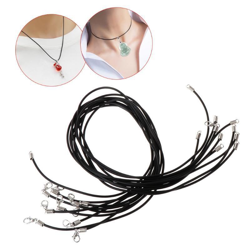Practical Necklace Cord with Lobster Clasp 10x Jewelry Chain for Bracelet Making