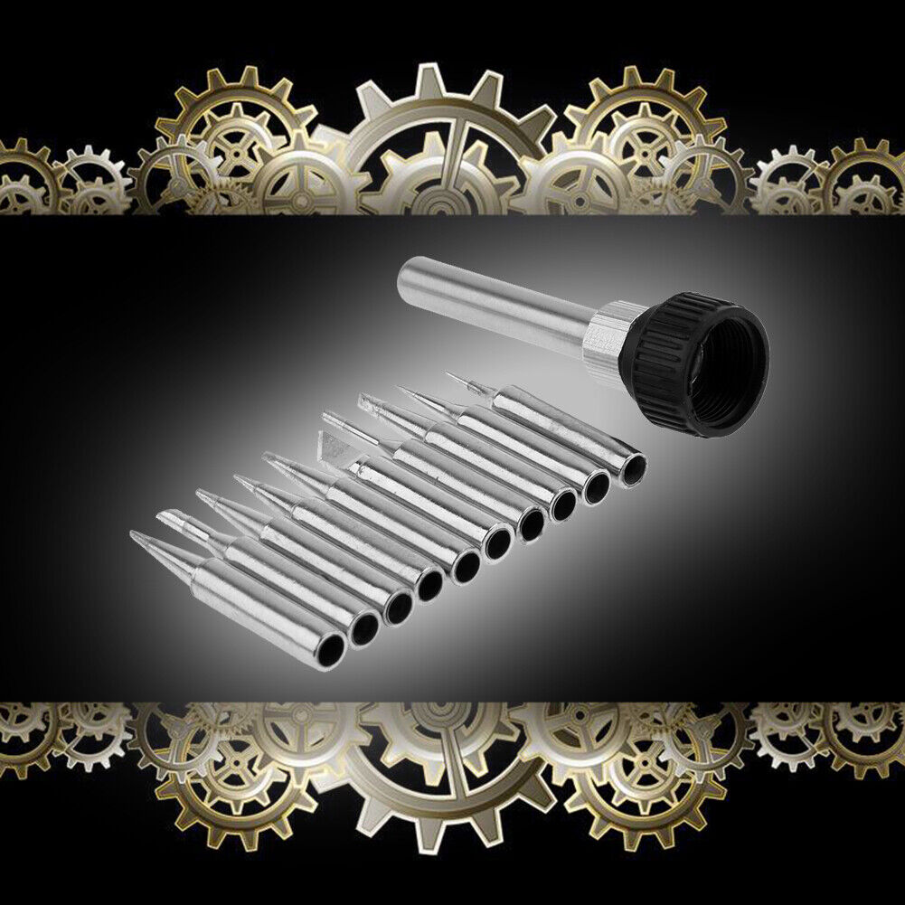 11pcs /lot 900M-T Lead-free Iron Tip for 936 SAIKE ATTEN AOYUE KADA YIHUA
