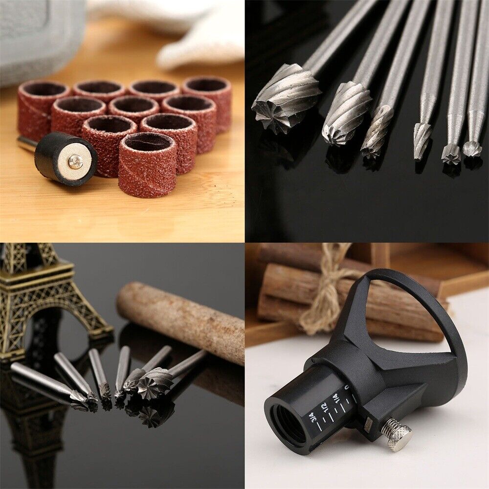 18x Grinding Polishing Carving Rotary Tool For Craft Art Metal Wood Plastic C6B