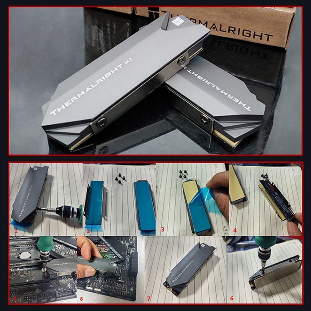 Radiator M.2 NGFF Cooler SSD Heatsink M.2 2280 Heat Sink M.2 NVME Heat Sink