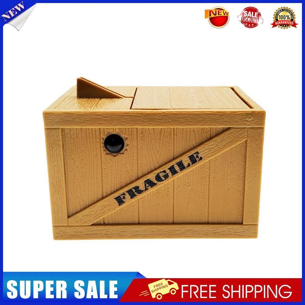 Hand Coin Box Steal Money Automated Thief Piggy Bank Electronic Saving Box
